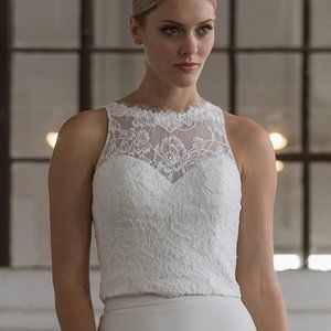 Lis Simon SS104 Bodice Lace Size 12 Sample